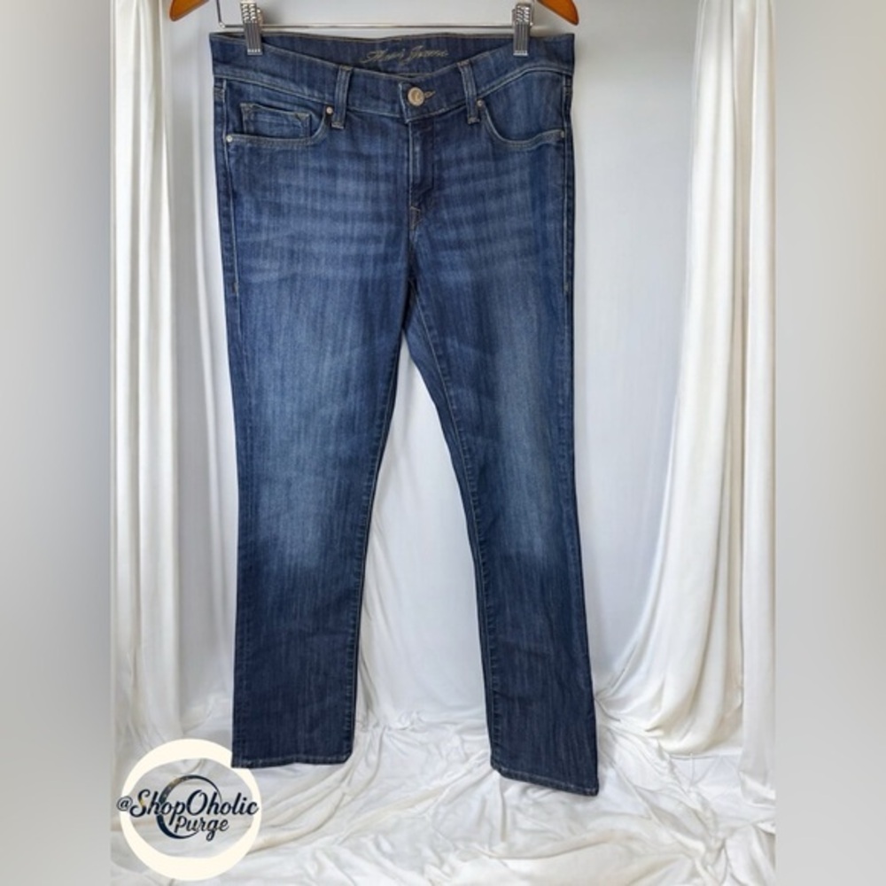 Mavi Jeans Molly Straight Leg 30 Medium Wash Denim Stretch